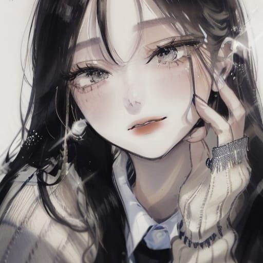 Hyper-Realistic Portrait of a Young Girl in Soft Pastel Colo...