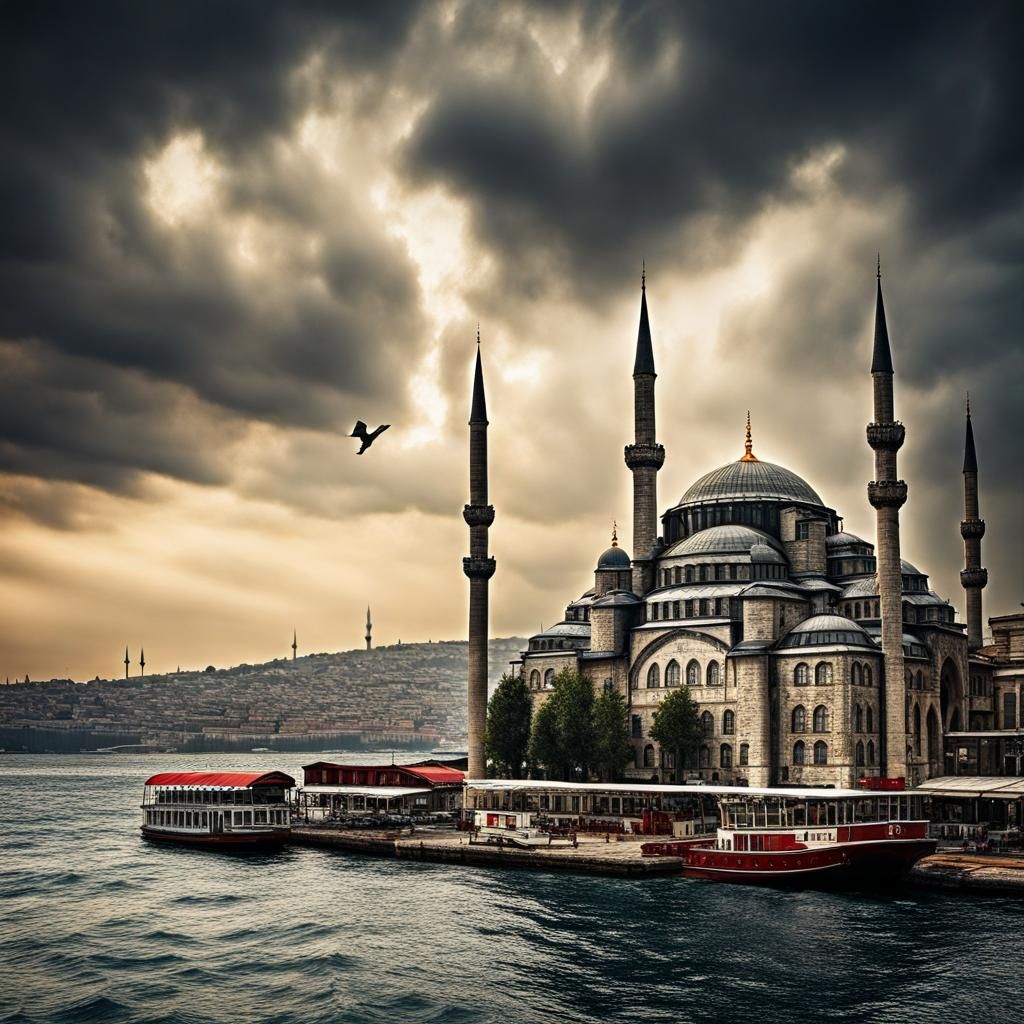 Istanbul: Hyperrealistic Cityscape in HDR