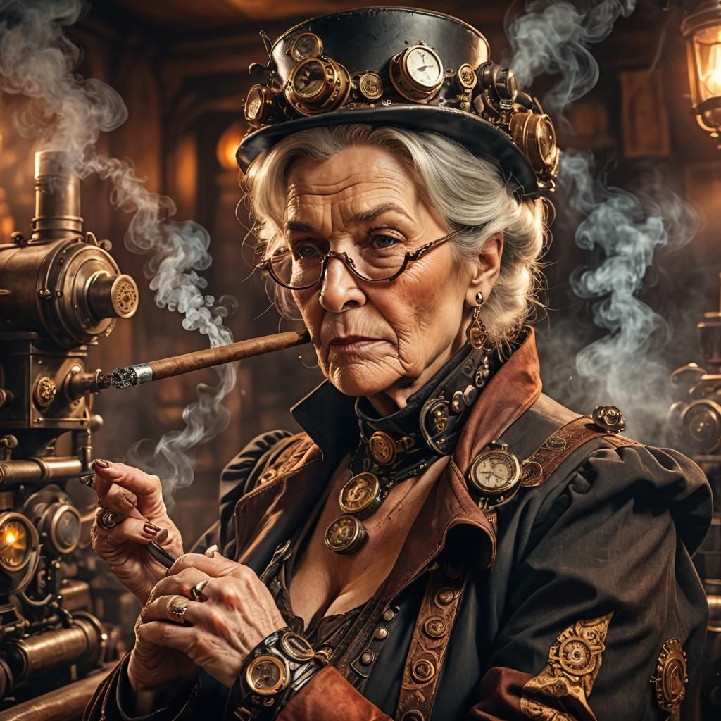 Smokin Granny 1