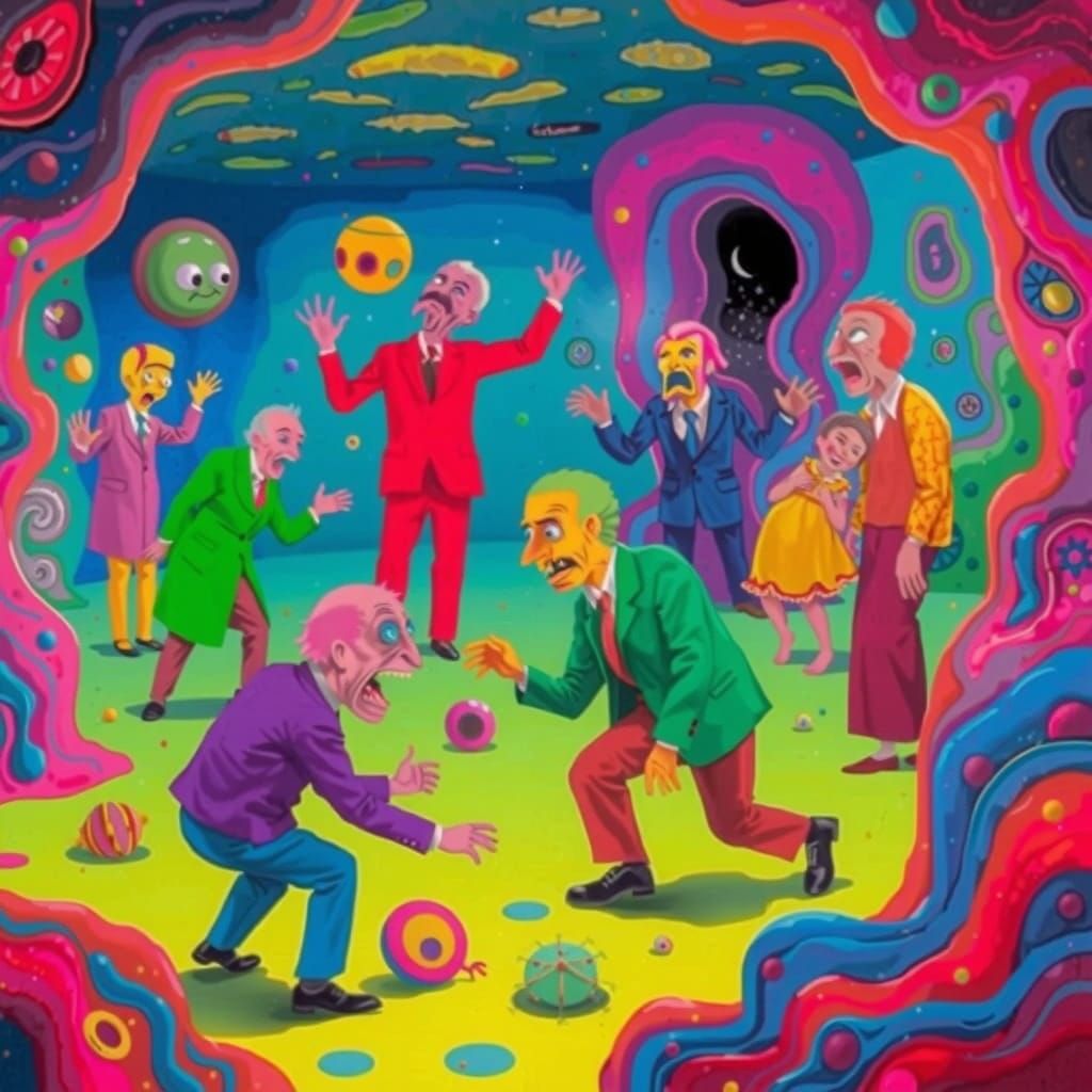 Surreal Nonsense: Weird People in a Disturbing Yet Funny Pla...