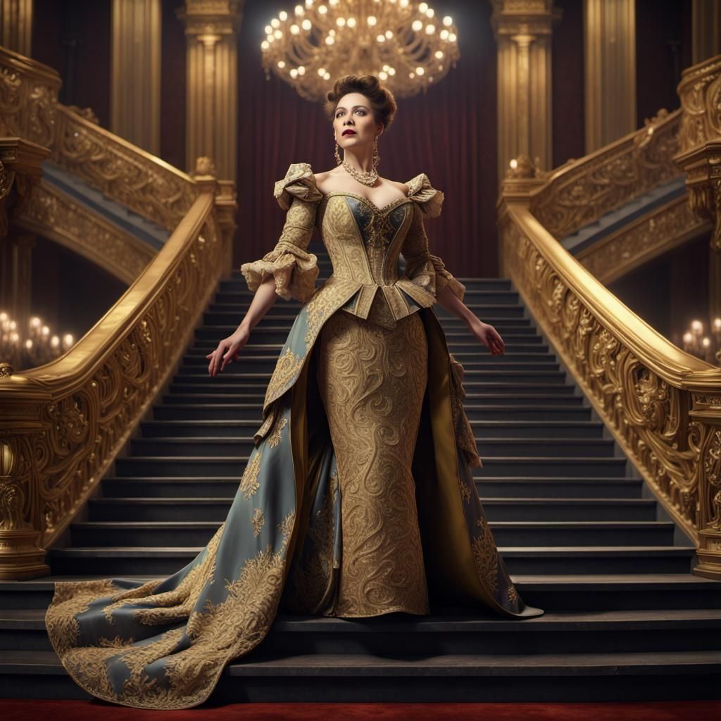 Gilded Age Opera Singer at the Metropolitan Opera