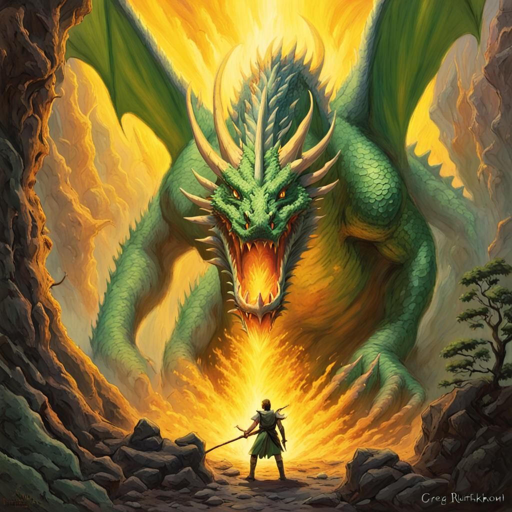 Siegfried and the dragon