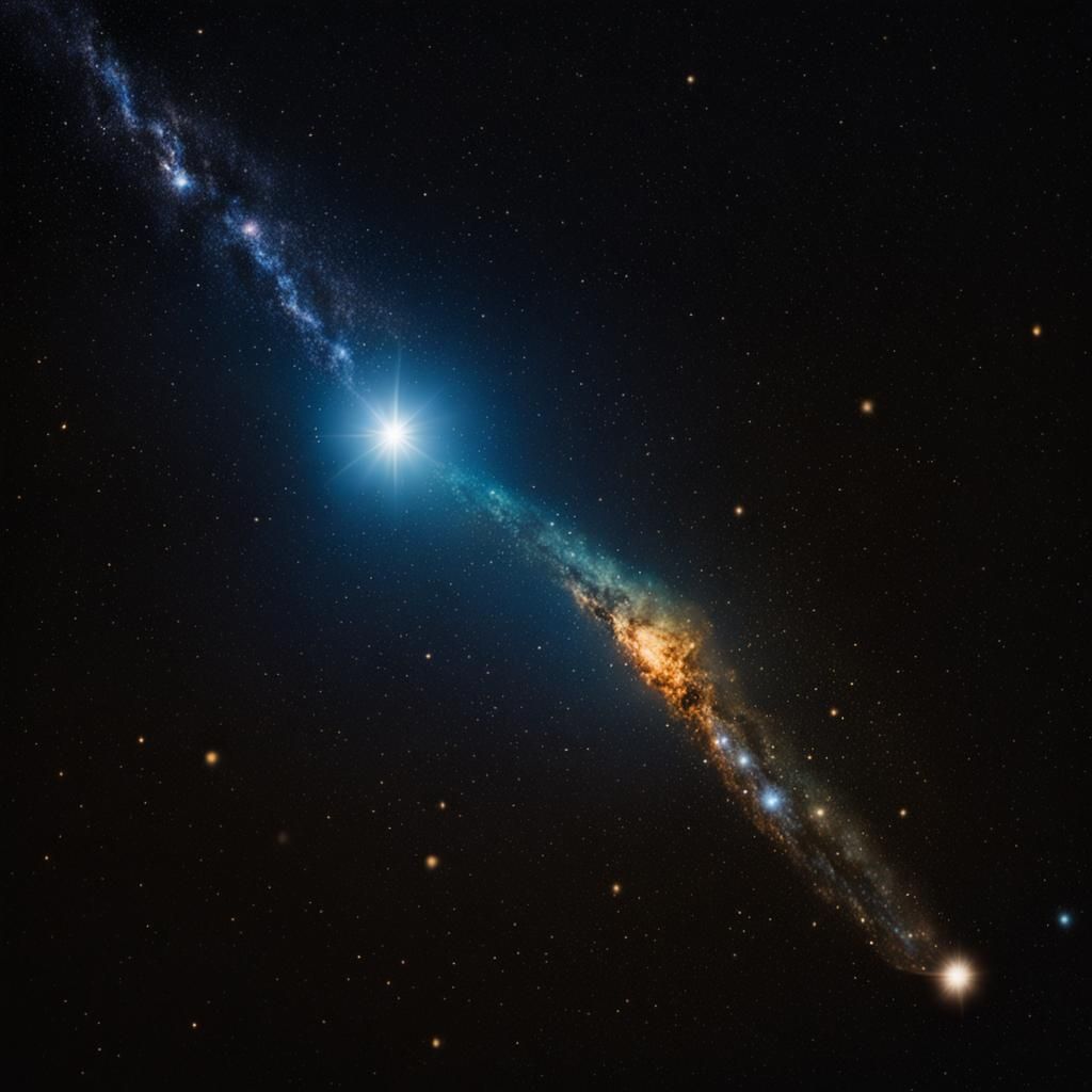 Stunning Comet in Space Photography