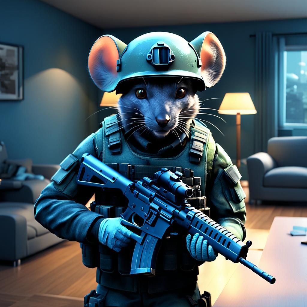 Mouse special ops: Cats must die