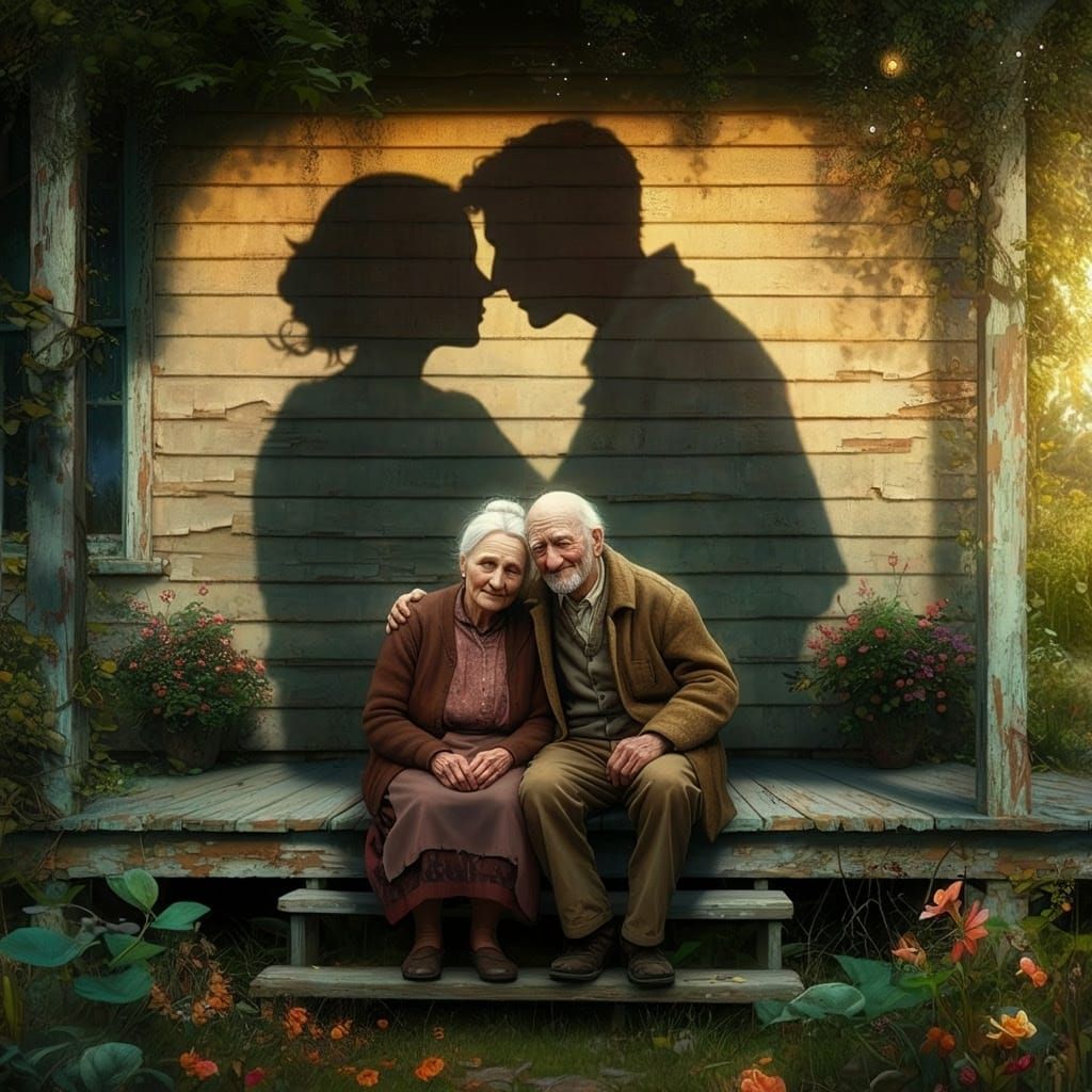 Our shadows remember how we were