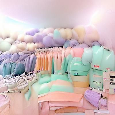 Pastel Color Heaven: Dreamy Skyscape