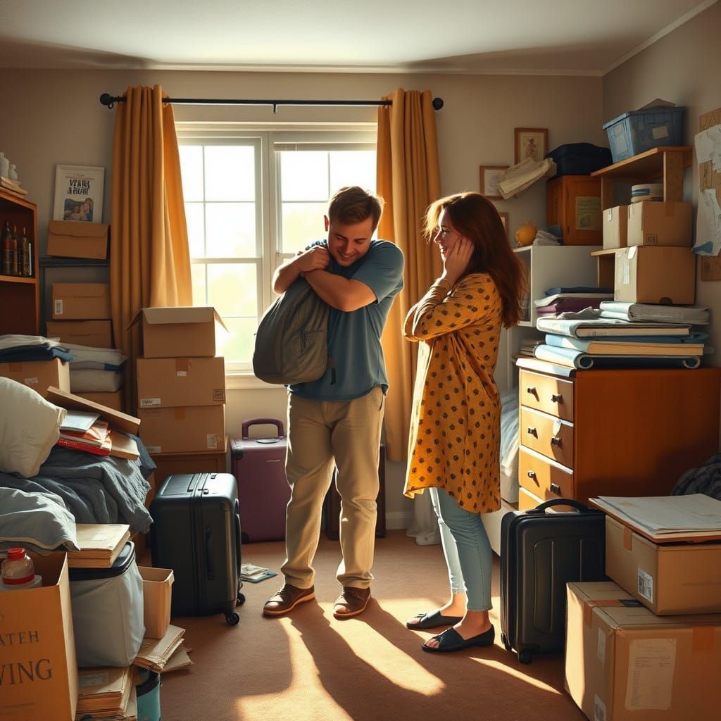 Bittersweet College Farewell in Timeless Realist Style