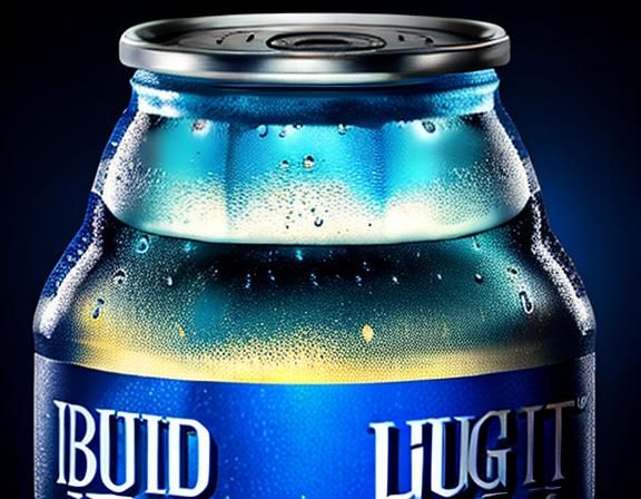 Bud Light Beer: An AI-Generated Still Life
