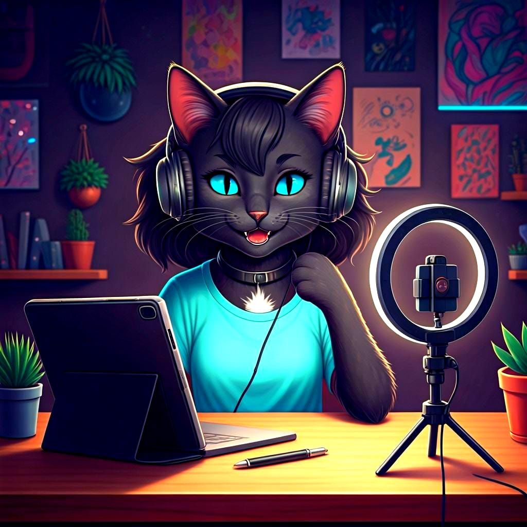 Cybrite (Gen Z Cat Form) Alt Design