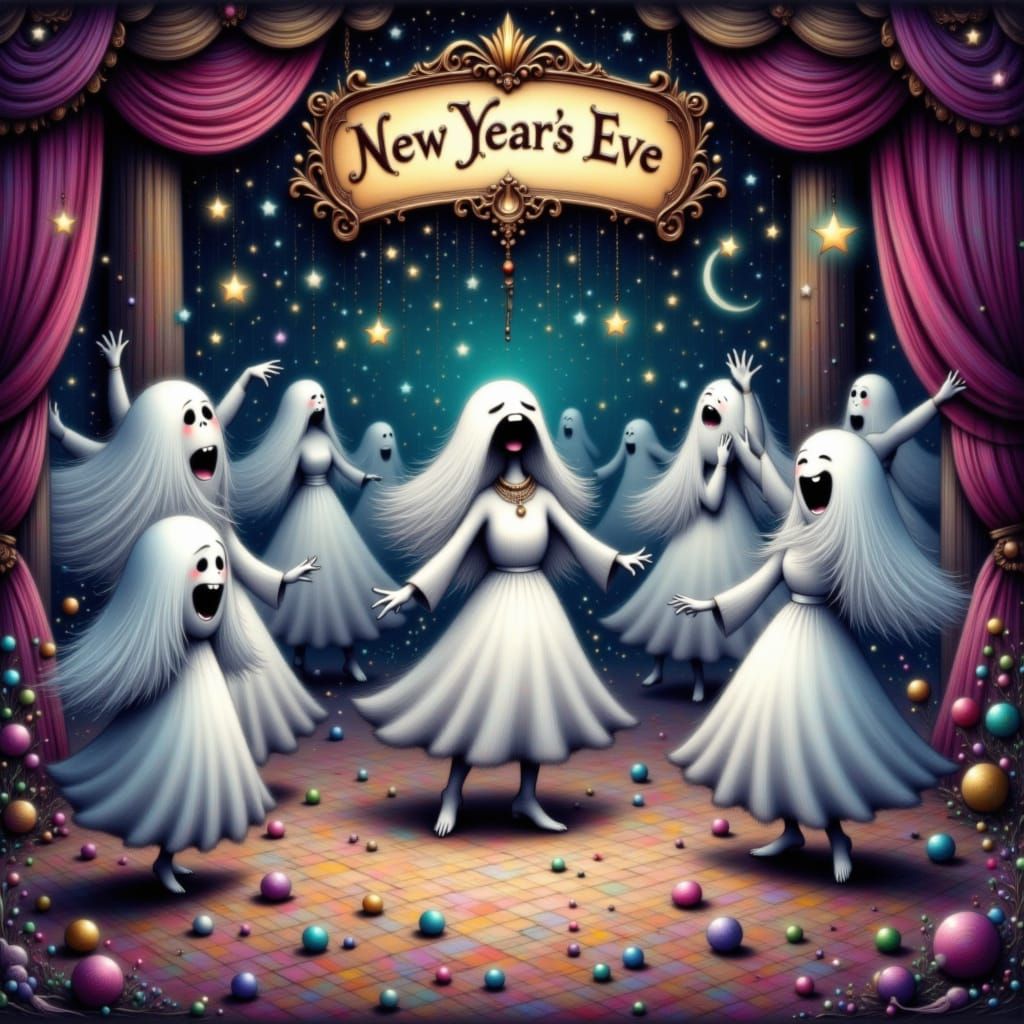 Spectral Soiree: Dancing into the New Year with Ethereal Ele...