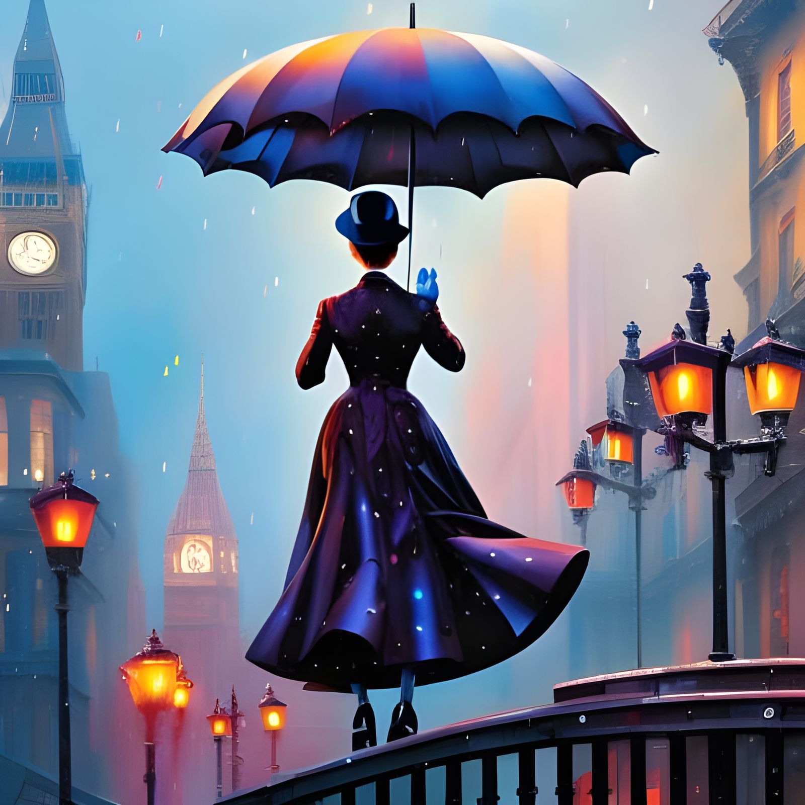 Singing in the rain