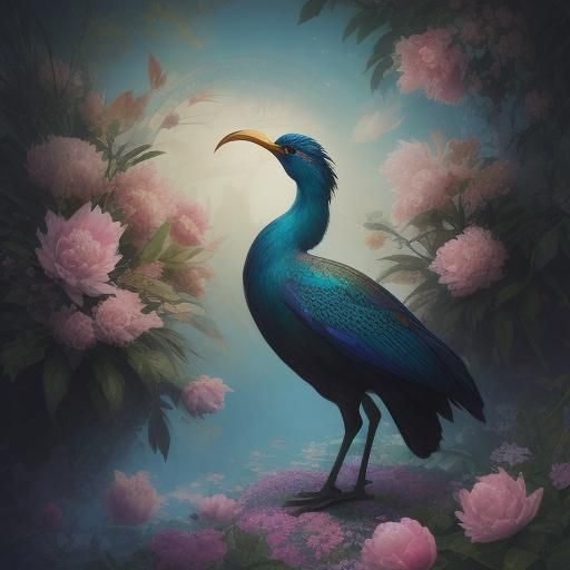 Himalayan Monal bird .