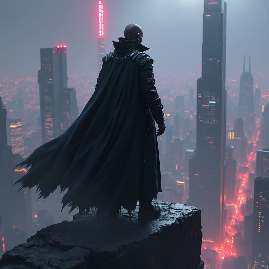 Futuristic vampire
