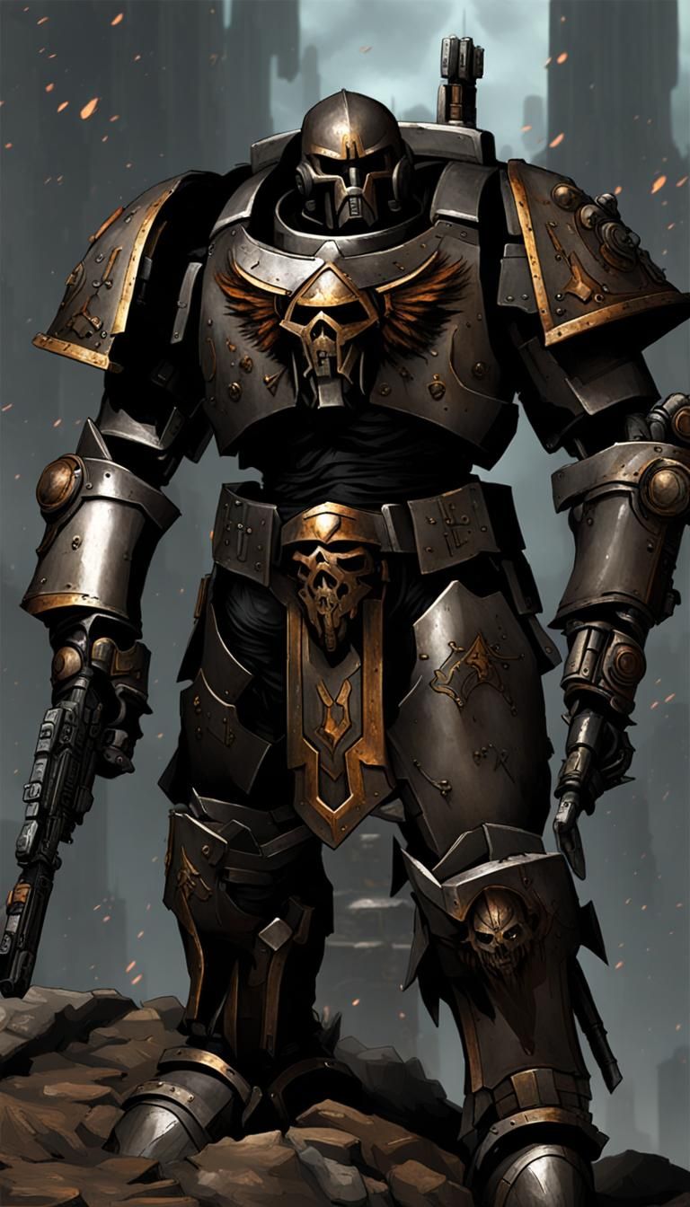 Armored Warhammer 40k Psyker Warrior