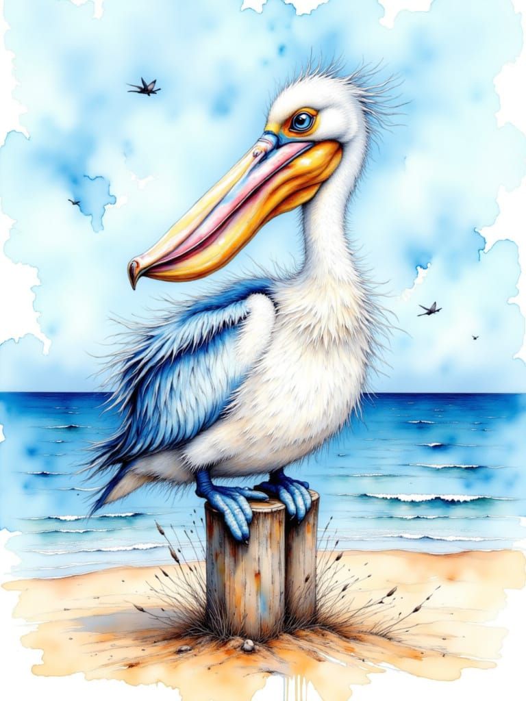 Blue Pelican
