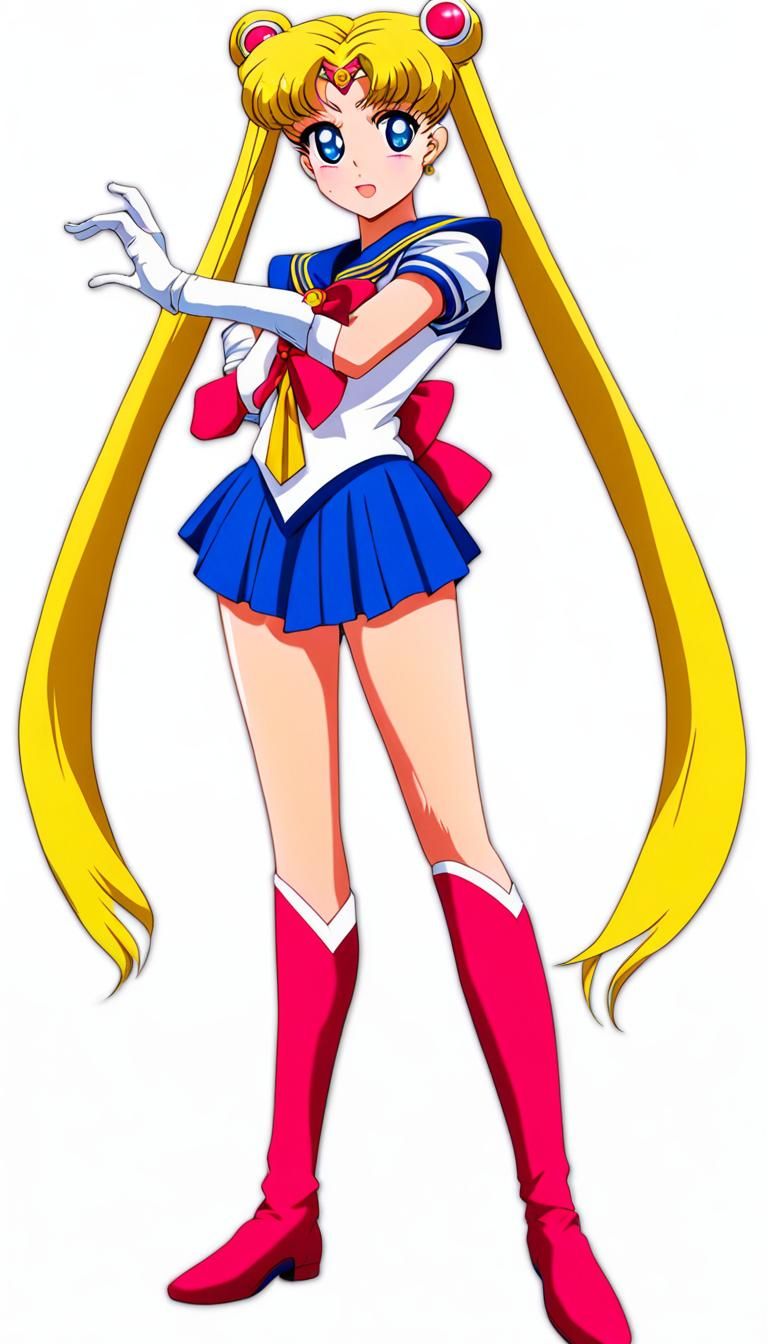 Sailor Moon Anime Illustration