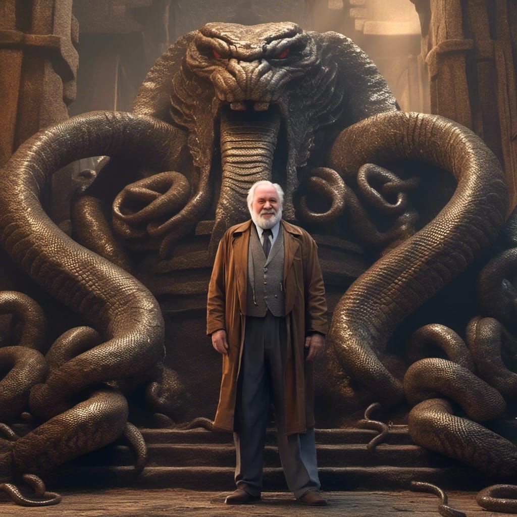 Indiana Jones and Snakes: Fantasy Concept Art