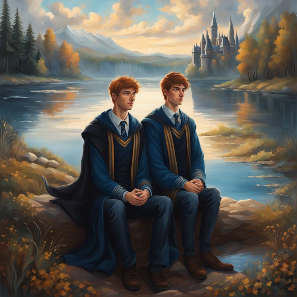 Meeting by the Lake at Hogwarts 240211B
