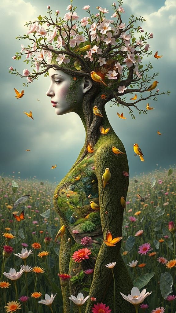 Ethereal Guardian of Nature's Harmony