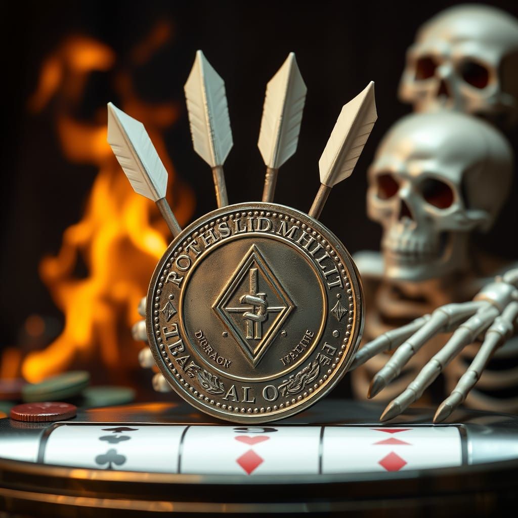 Mysterious Skeleton Inserts Arrows into Ancient Coin Slot Ma...