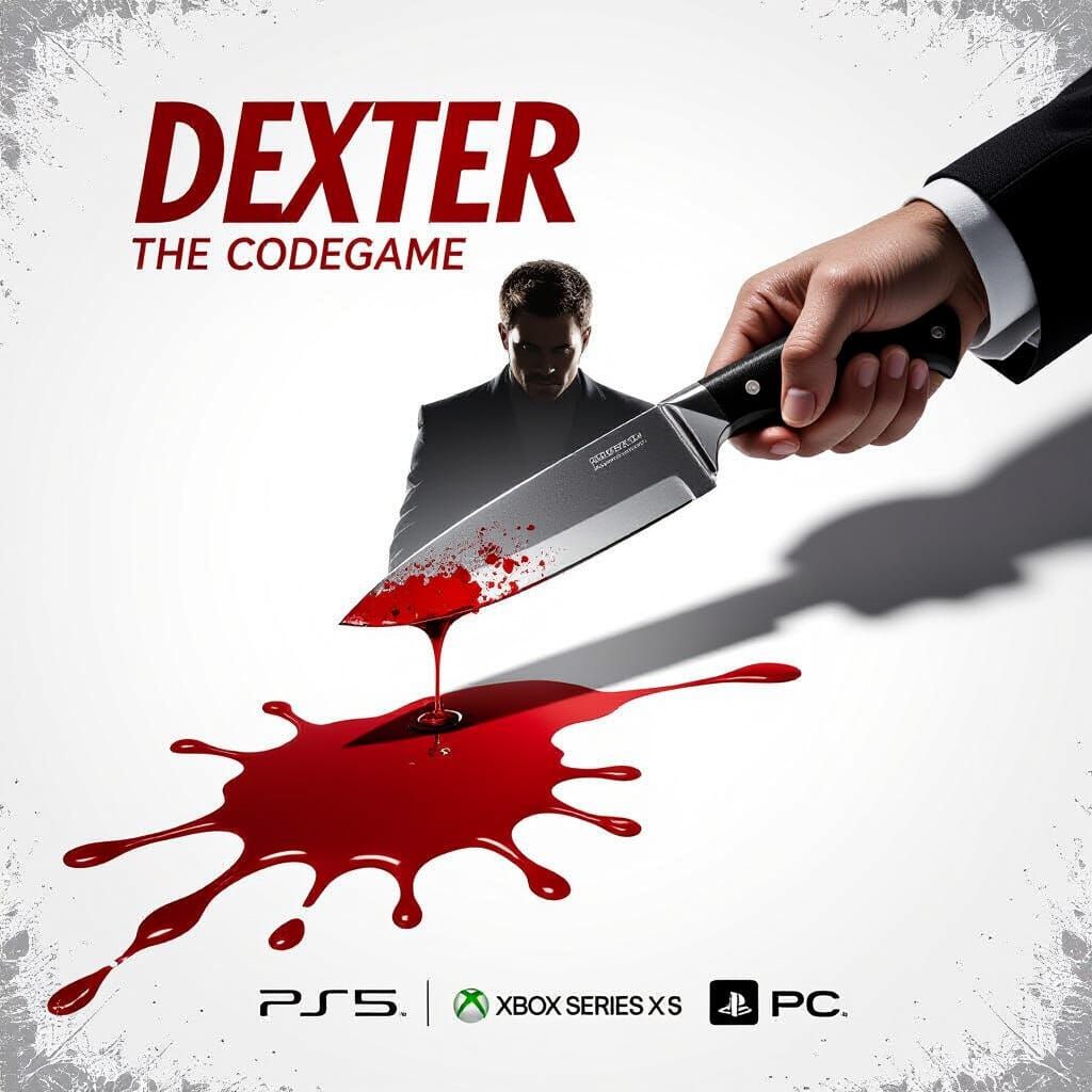 Blood Drop Reflection: A Cinematic Still