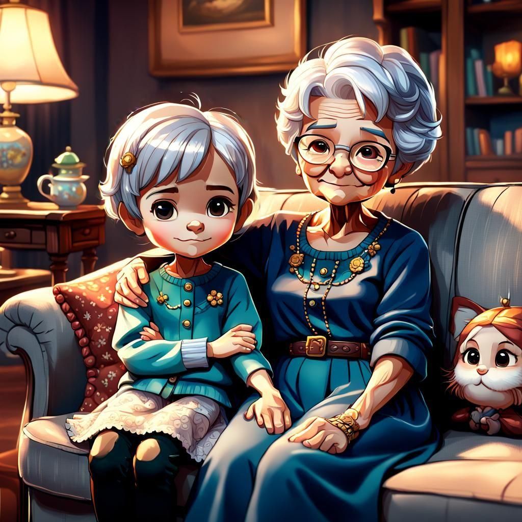 Granny Time2 by Madam Lu