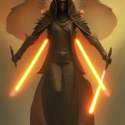 Sith Lord Phoenix in Dark Fantasy Style