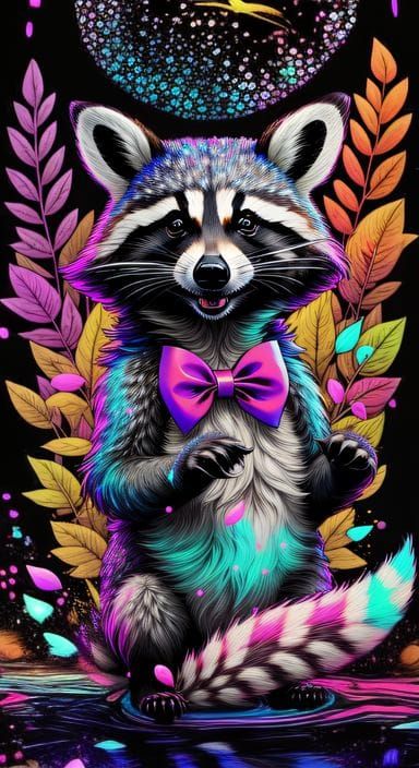 Cute Raccoon