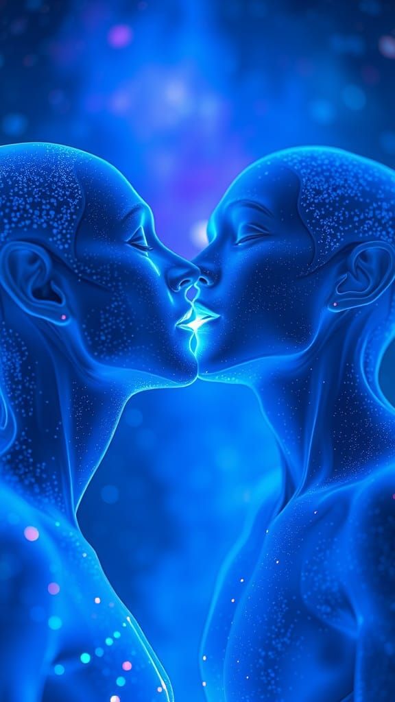 A digital illustration featuring two human figures with tran...