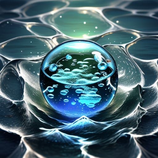 Water Surface Tension: A Scientific Illustration