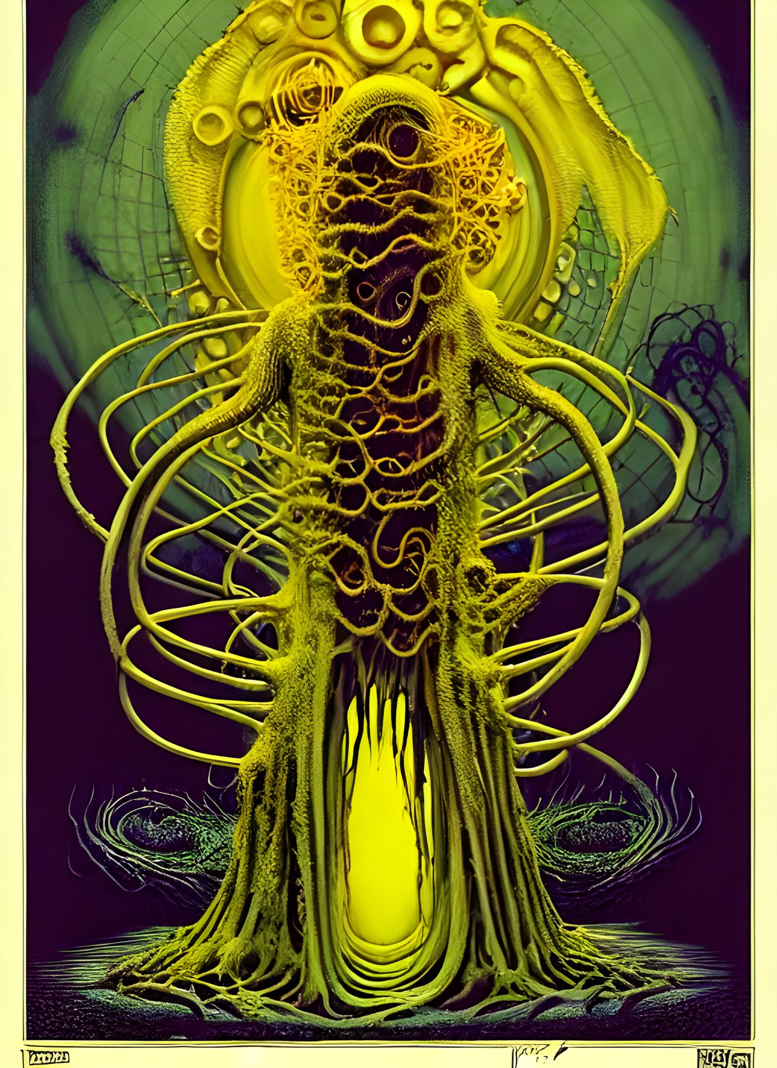 Eldritch King in Yellow: Lovecraftian Nightmare
