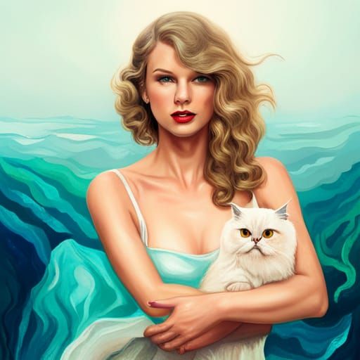 Taylor Swift Mermaid with Catfish Hybrid