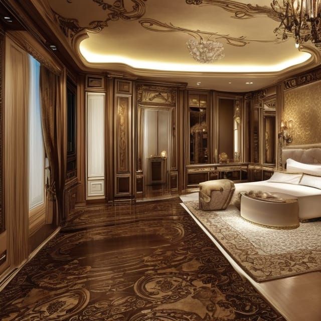 Abstract Visualization of Luxury Concept