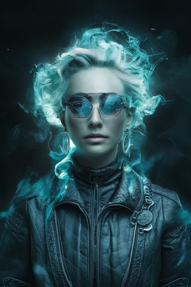 Macrographic Luminiferous Aether Cloud in Solargraphic Style