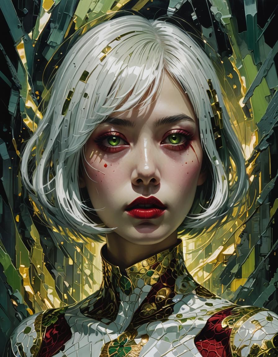 Momoko Okazaki in Dark Surrealist Dreamscape