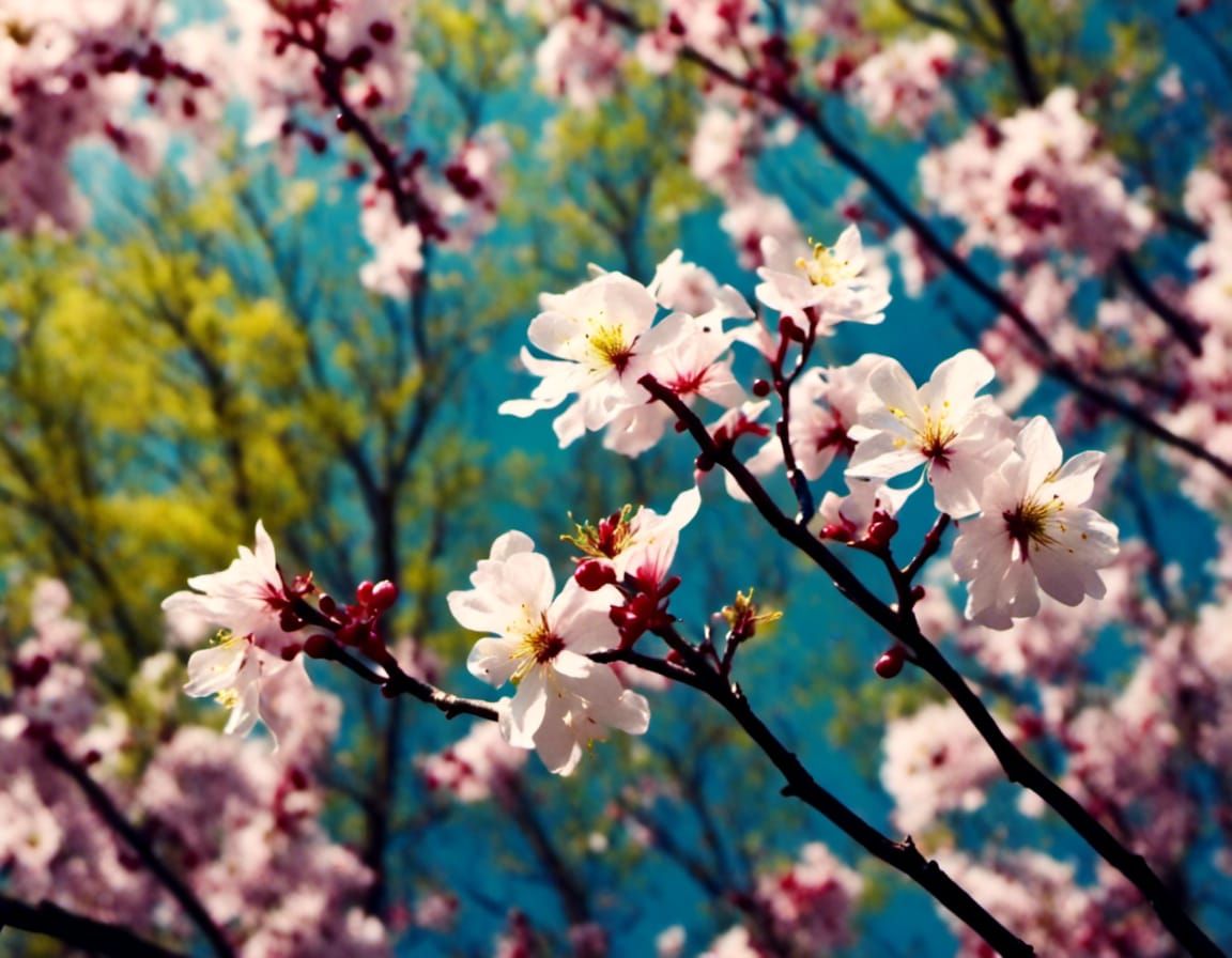 Eldritch Tree in Springtime Bloom