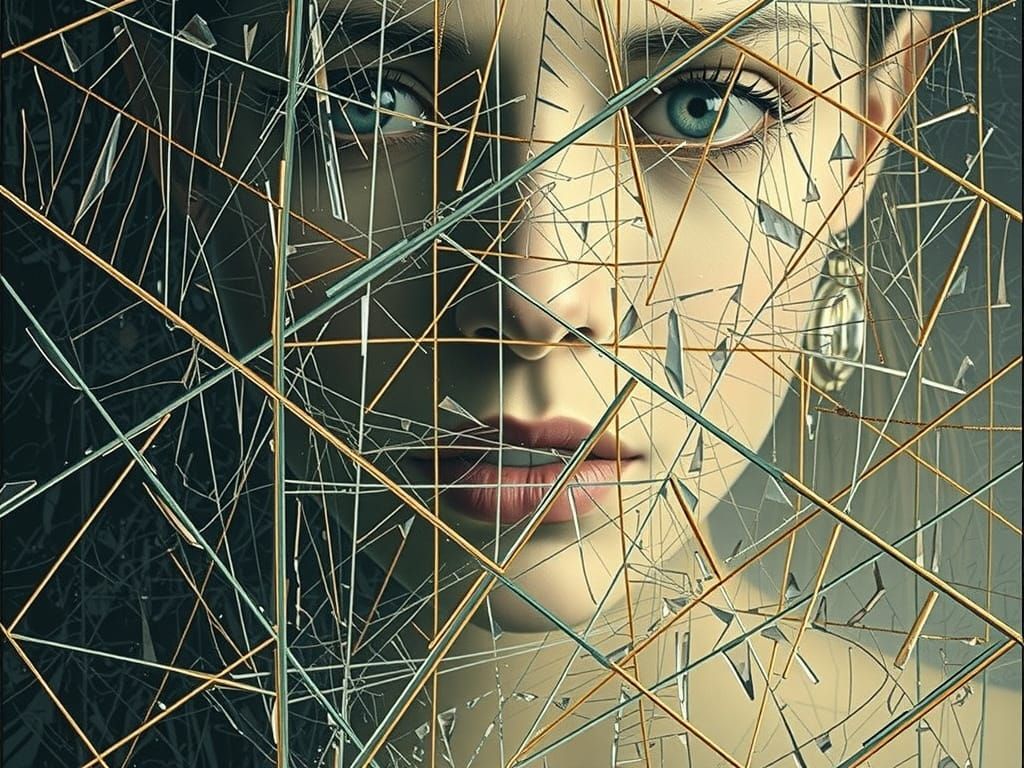 Woman Trapped in Shattered Reality