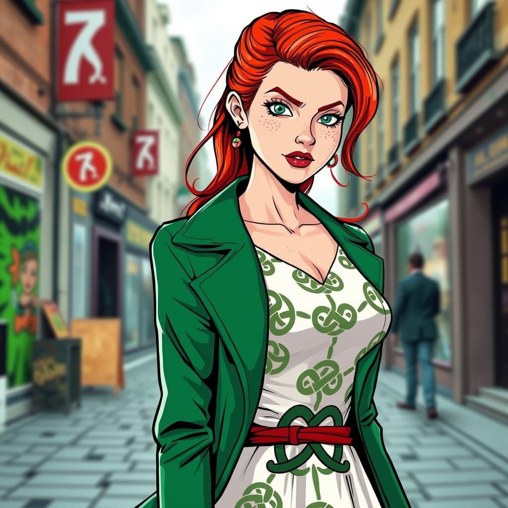 Modern Ireland Personified in Eire Nua