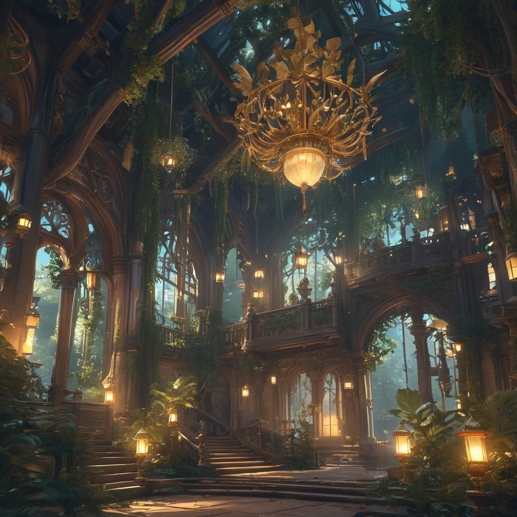 Fairy Royal Council in Magical Forest City