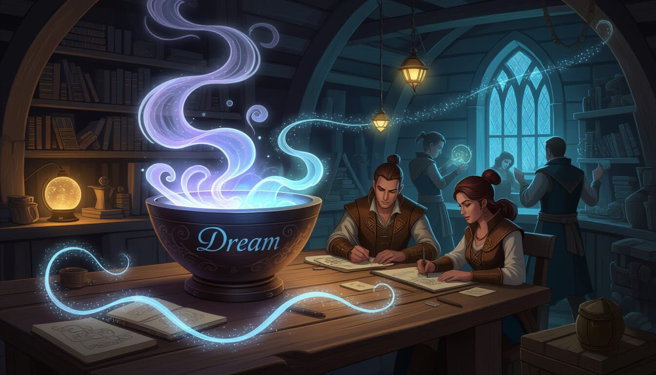 Magic Workshop With Dream-Smoke and Designers