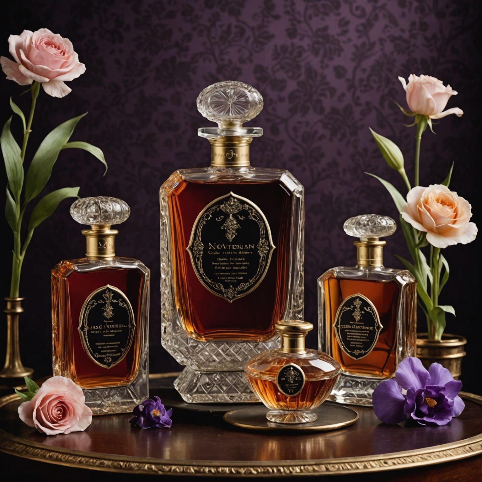 Neo-Victorian Perfume: Cinematic Film Still