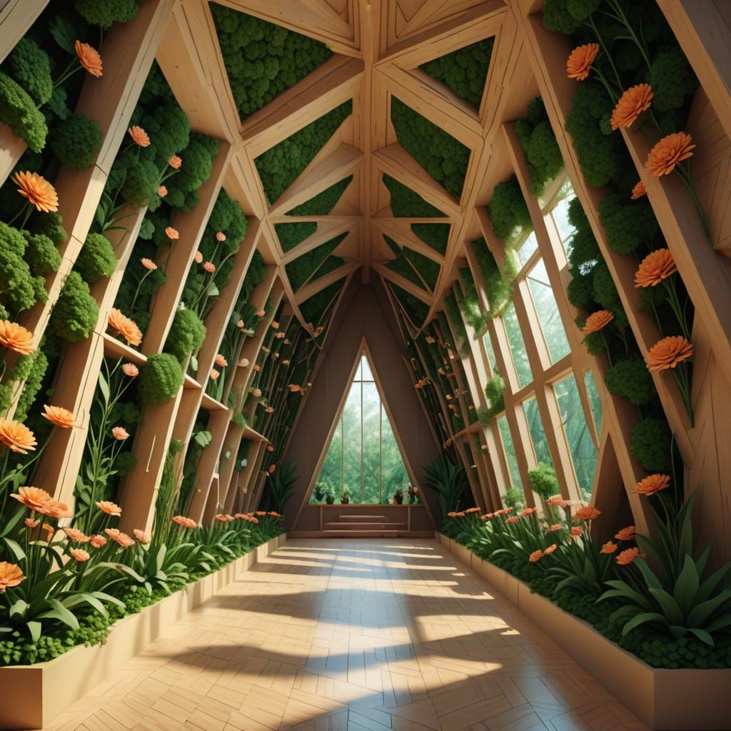 Gallery of Forest Gods with Fresh Floral Offerings