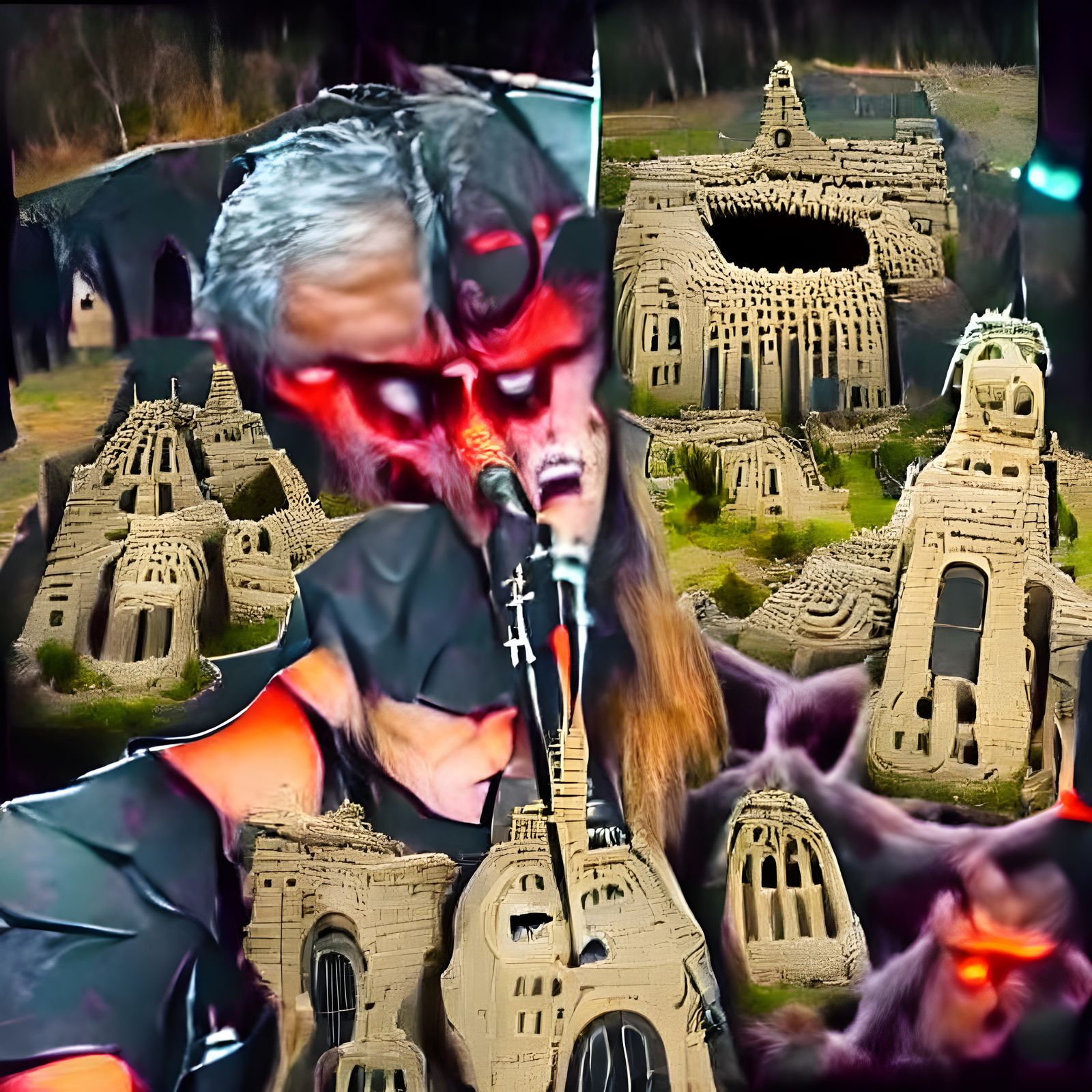 Ancient City Destroyed by Guitar Gods
