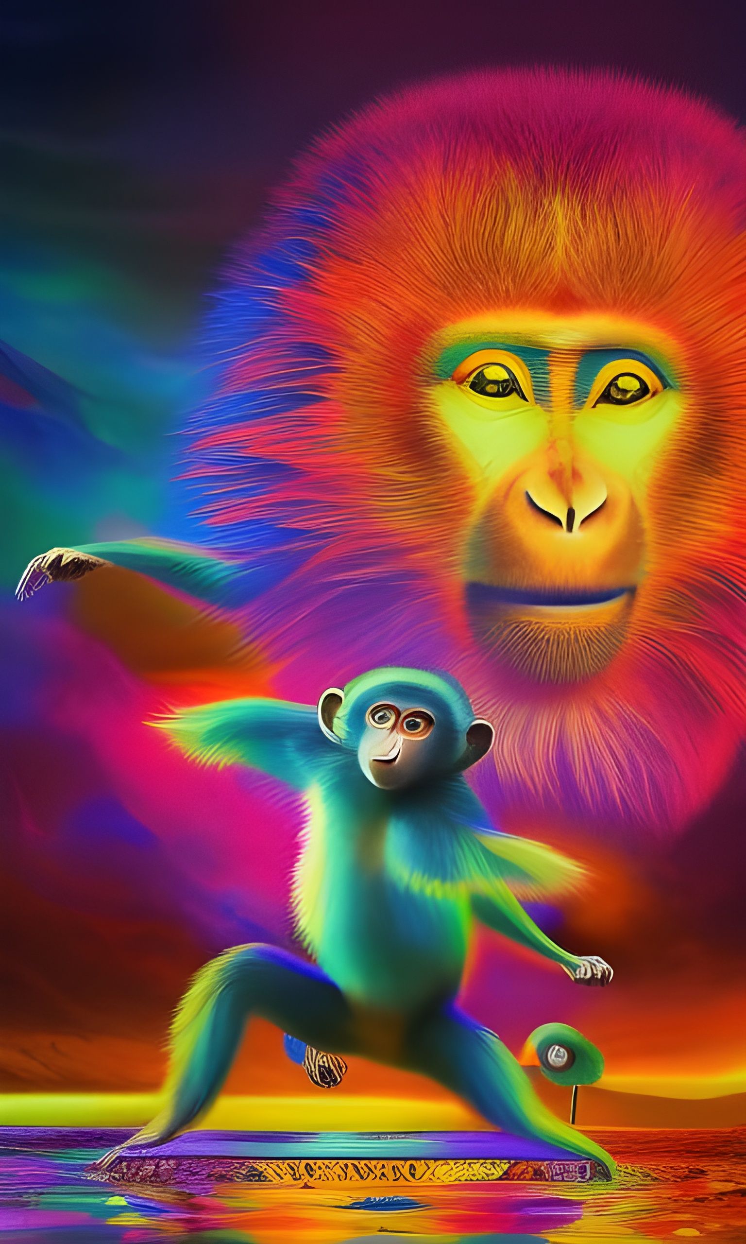 🎶like a monkey I've been dancin my whole life🎶