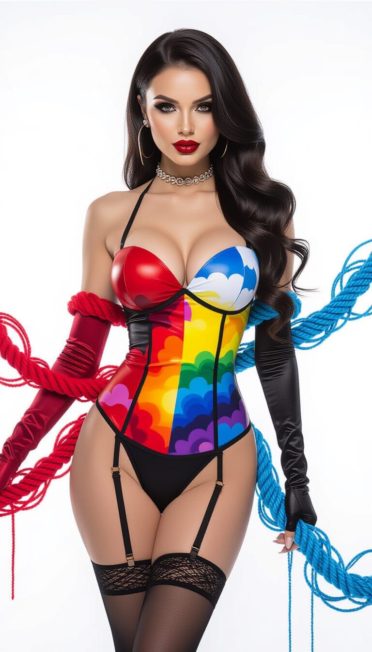 Attractive & well roped