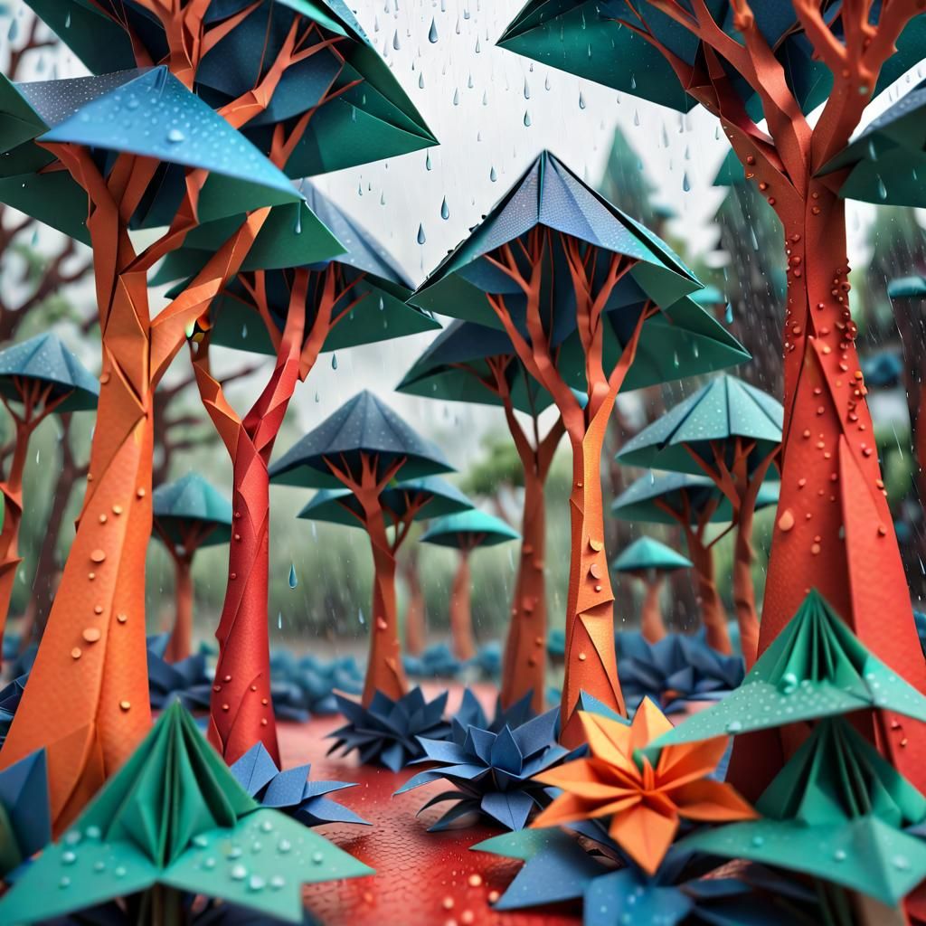 Origami Rainforest