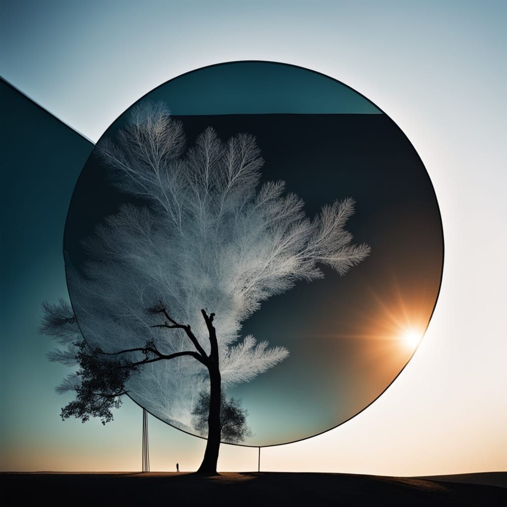 Abstract Photography of Overlapping Transparencies and Negat...