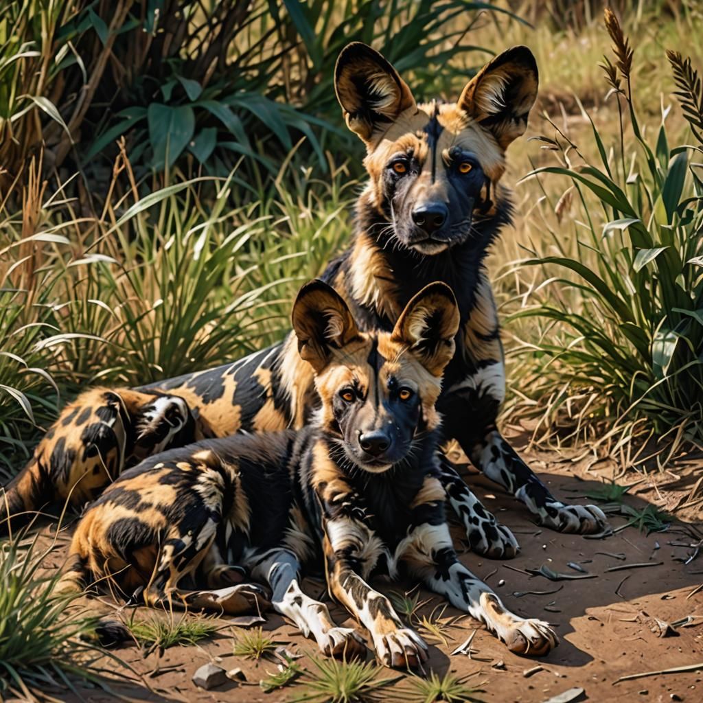 African wild dog (part 2)