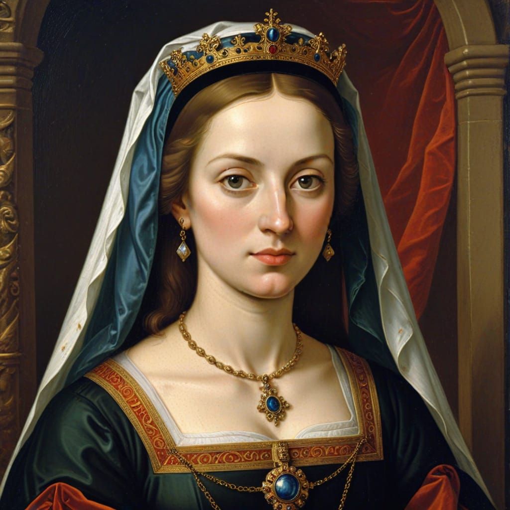 Medieval Portrait of a Hungarian Princess