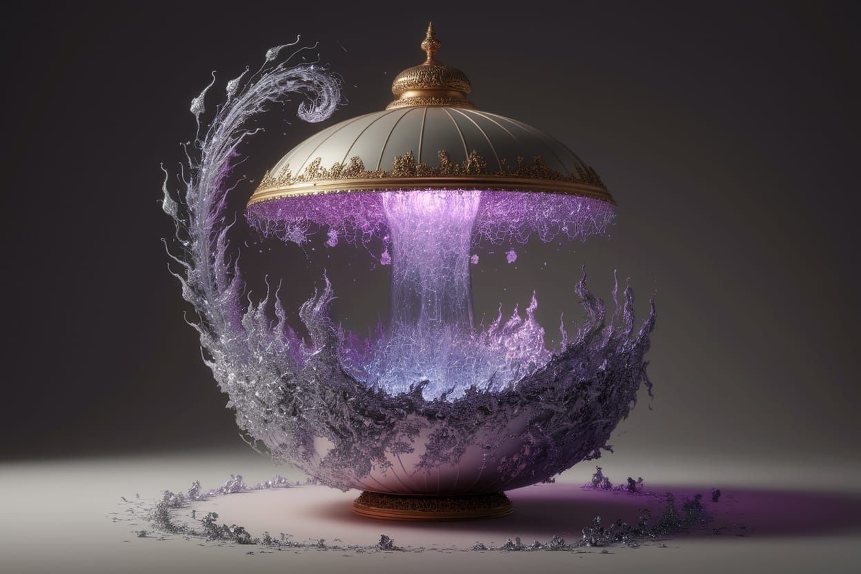 Geomagnetic Storm in a Bowl Draped
